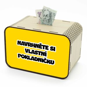 Pokladničky - grafický návrh na míru