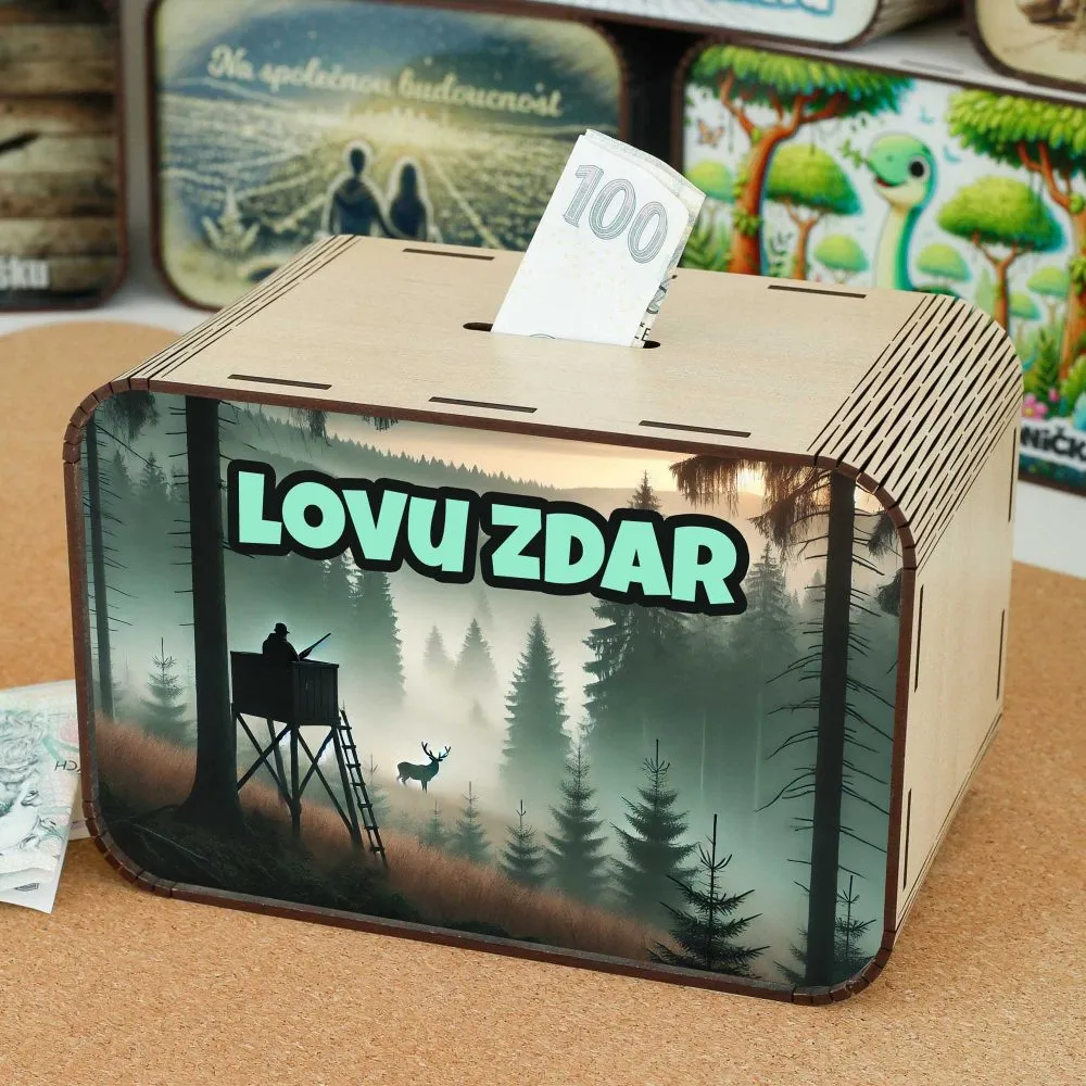 Pokladnička - Lovu zdar - pro myslivce CZ-02-037