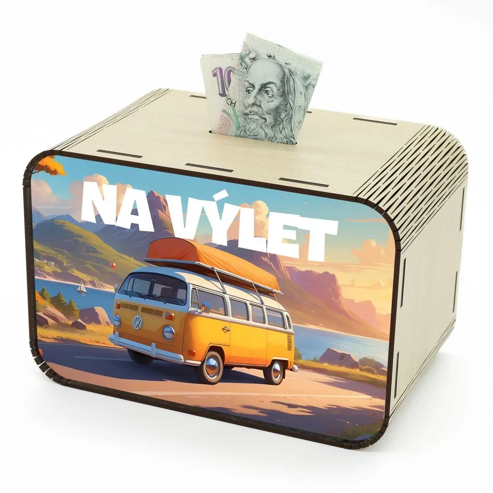 Pokladnička - Na výlet - pro dobrodruhy CZ-02-011 DrevoDed.cz