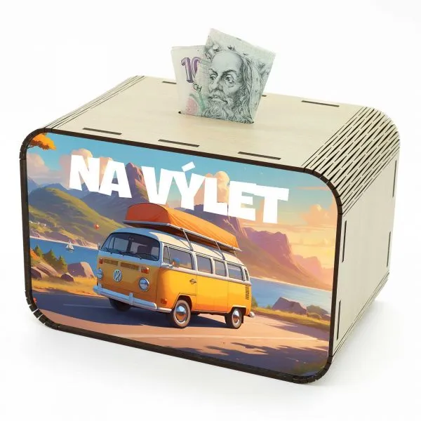 Pokladnička - Na výlet - pro dobrodruhy CZ-02-011 DrevoDed.cz