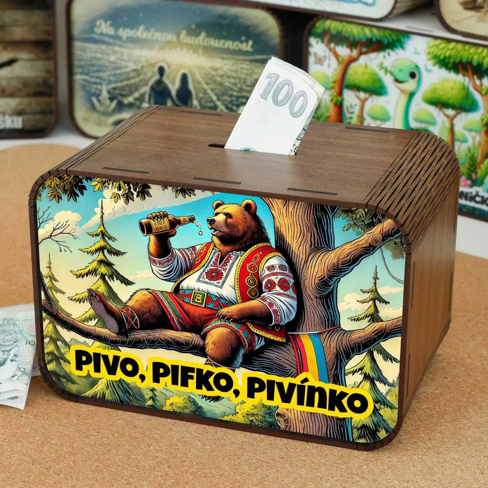 Pokladnička - Pivo, pifko, pivínko CZ-02-035