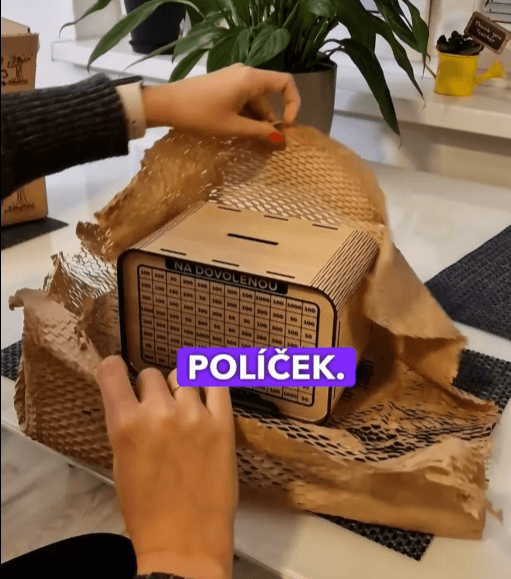 Pokladnička znovupoužitelná – 25000Kč, 50000Kč, 100000Kč – Na dovolenou 720p