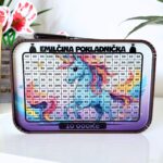 Dětská pokladnička – Jednorožec s odškrtávacími políčky