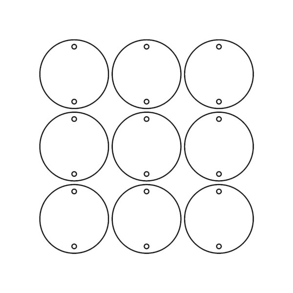 Kroužky pro rodinný kalendář HDF