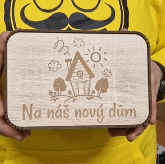 CZ – poklacnika – Na nas novy dum